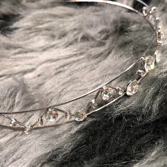 SOLD Silver Rhinestone Embellished - Picture 8 of 8